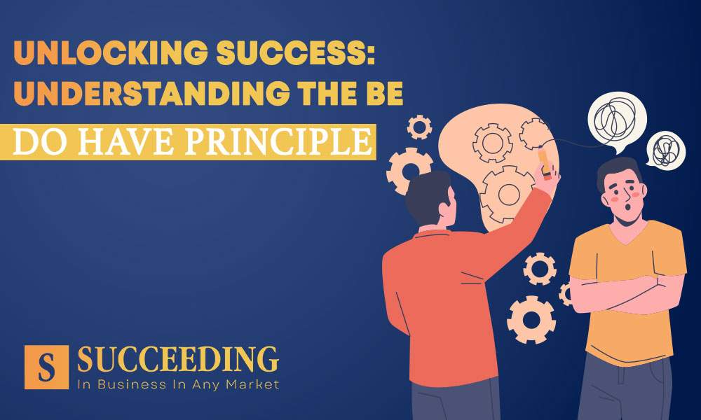 Understanding the Be Do Have Principle